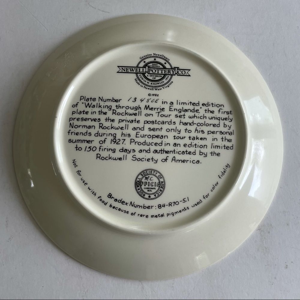 Walking Through Merrie Englande Norman Rockwell - Picture 4 of 6